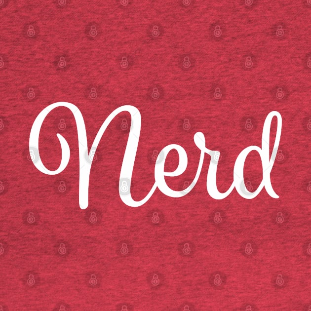 Nerd by geekywhiteguy